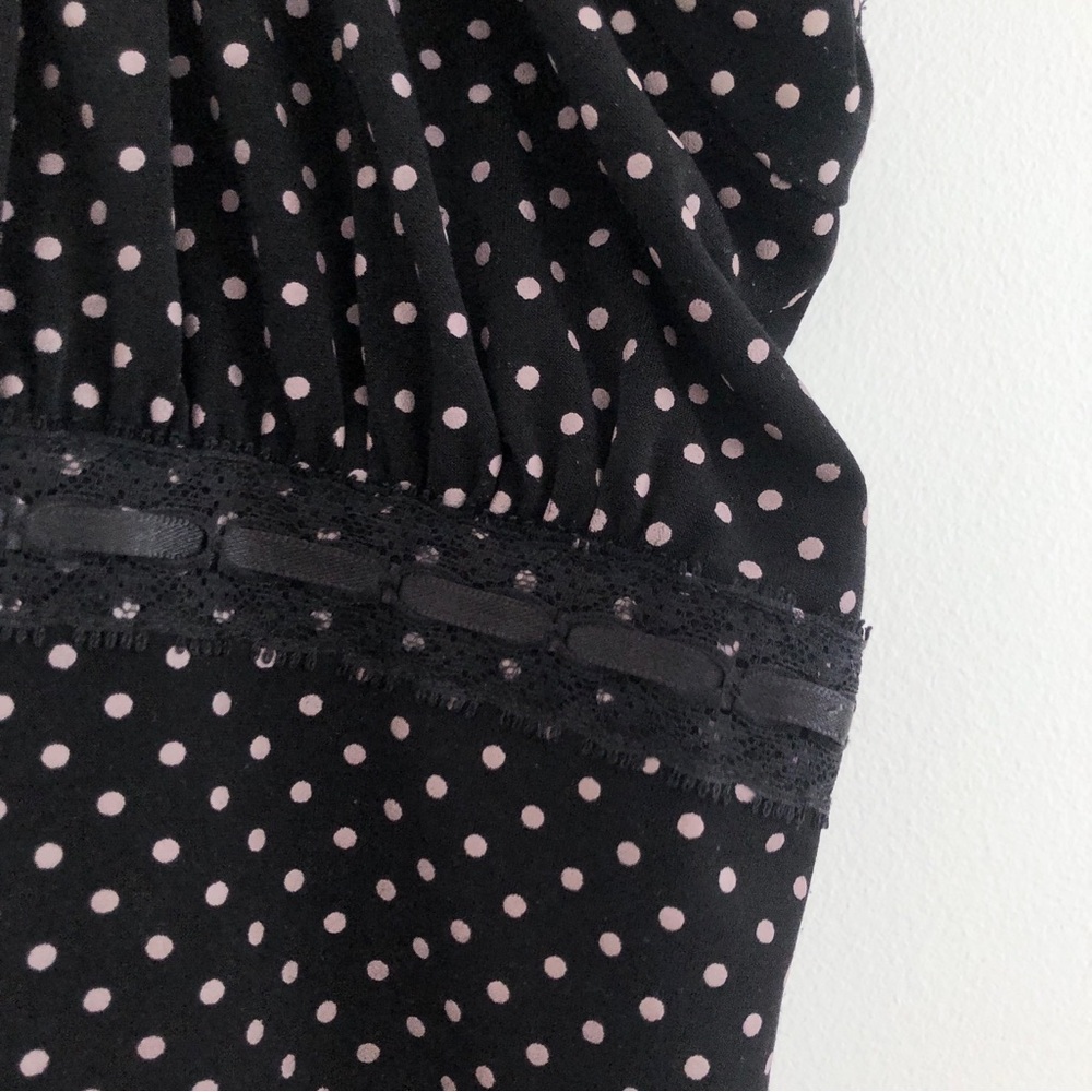 Vintage Milkmaid Dress Polka Dots - Picture 3 of 6